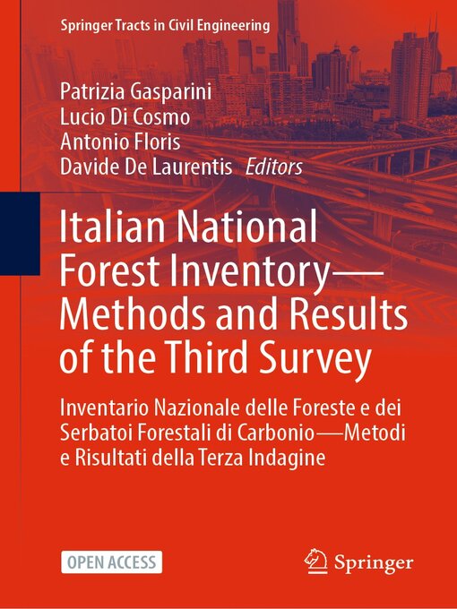Title details for Italian National Forest Inventory—Methods and Results of the Third Survey by Patrizia Gasparini - Available